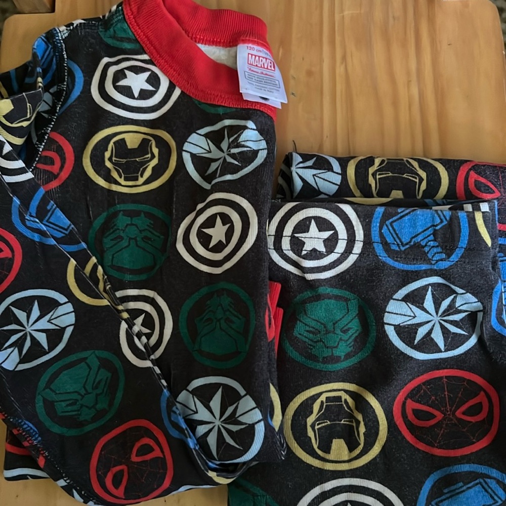 Hanna Andersson Marvel Long Sleeved PJs